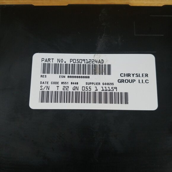 08 09 10 11 12 Jeep Chrysler Dodge RAM RES Radio CD Disc‎ Player Aux MP3 "CH829" - Picture 6 of 8